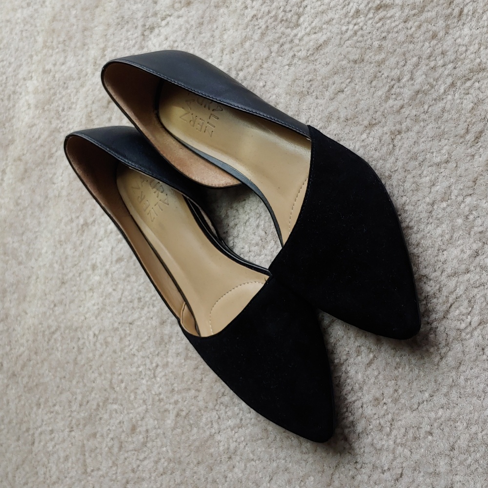 Naturalizer Samantha D'Orsay Flat - Women's size 7W